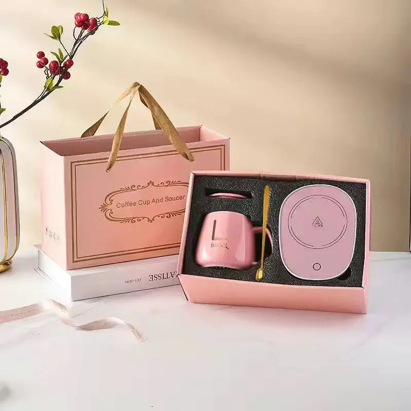 Taza Con Calentador Eléctrico