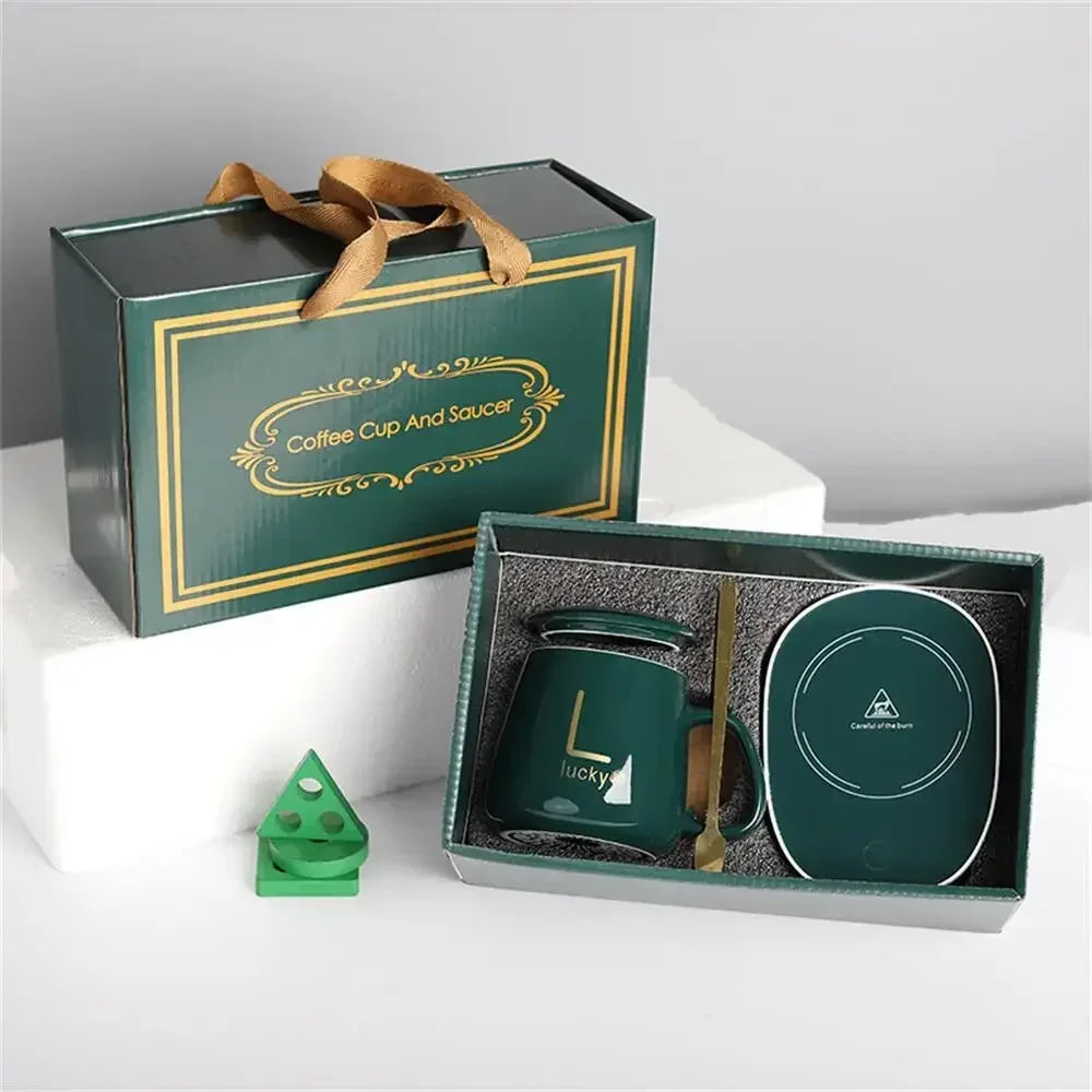 Taza Con Calentador Eléctrico