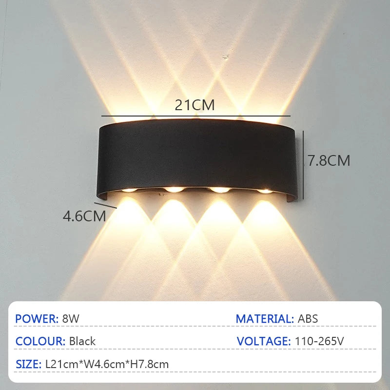 Luz LED de Pared Iluminada